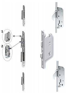 Winkhaus AV3 Automatic Multipoint Deadlock (HUKP-0403-01) - Hookbolt lock