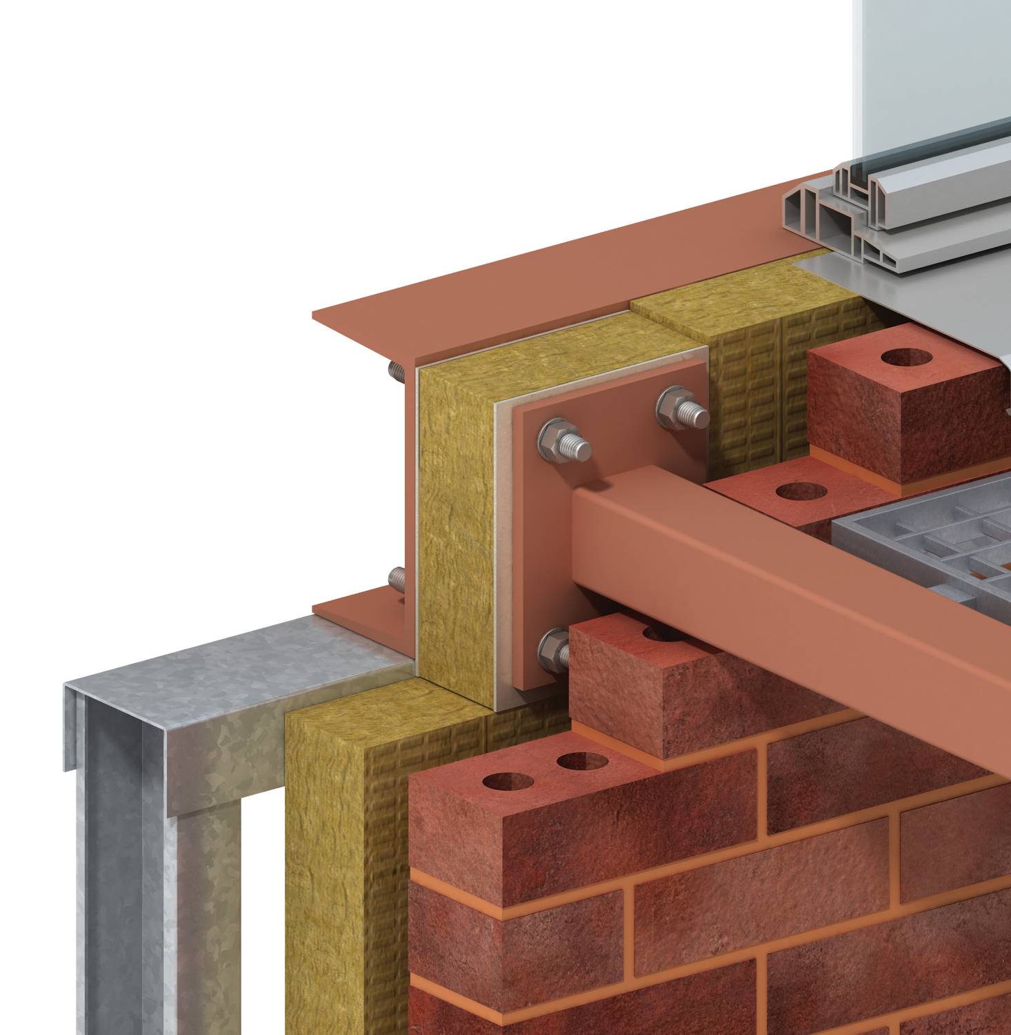 Ancon Steel To Steel Balcony Connectors