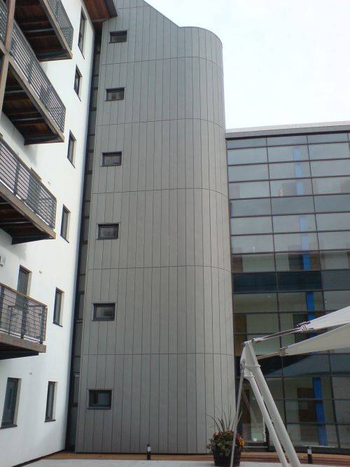 ZM Silesia Zinc Intalok ® (Interlocking Reveal Rainscreen Facade Panel)  CWCT/A1