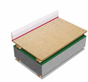 HD1010 Hush Batten System Acoustic Floor Solution - Acoustic Floor and Ceiling System