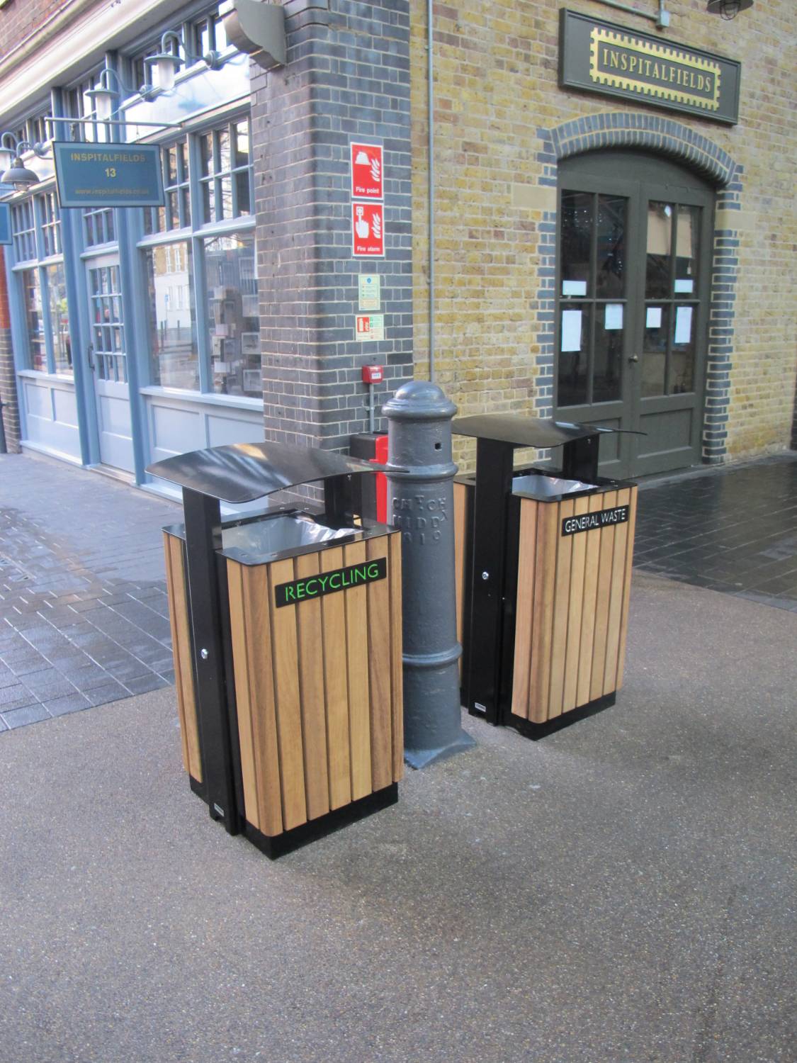 Arca Square Litter Bin