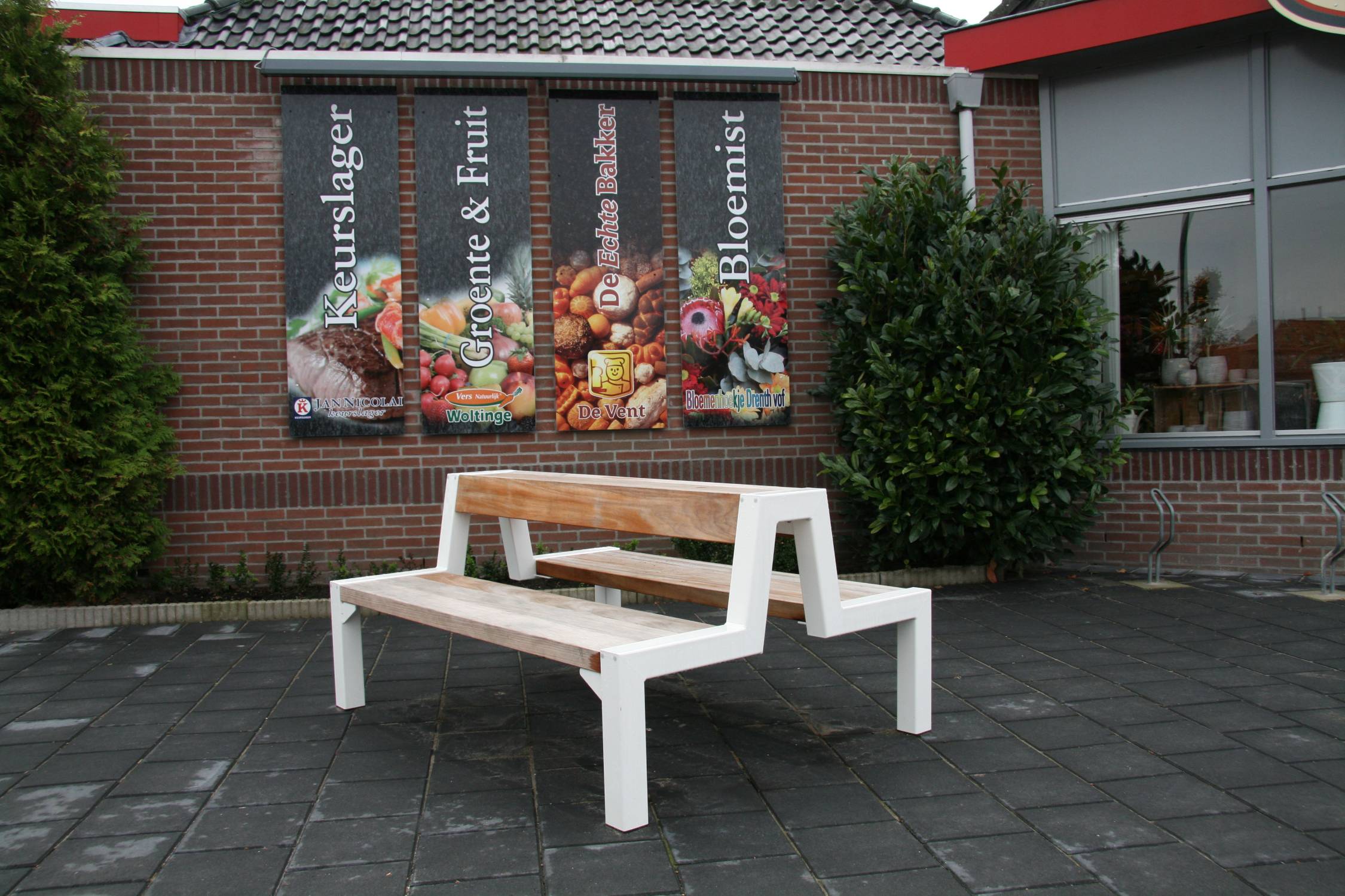 FalcoBloc FSC® Seat - Hardwood Seat and Bench