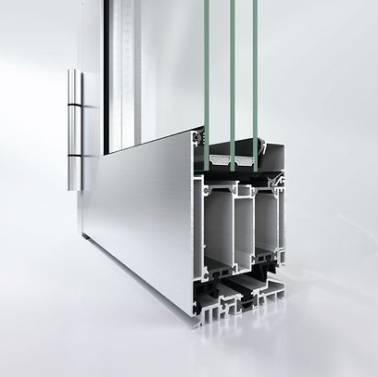 Aluminium entrance door - AD UP 90