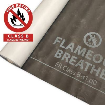 FlameOUT® Breathe - Class B-s1,d0 Flame Retardant Breather Membrane  - Breather Membranes