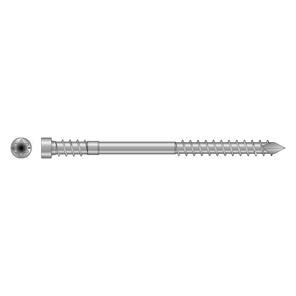 DSPROA4 Hardwood & Marine Decking Screw - Hardwood Decking Screw - Stainless Steel