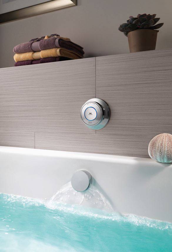 Quartz Classic Smart Bath With Overflow Filler