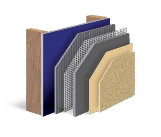 Stormshield High Flex Render System - Silicone Finishes - Flexible Render Finish