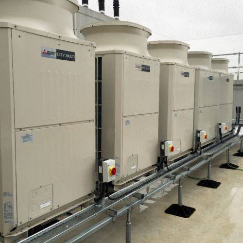 Flexi Light Frames (VRV/ VRF Condensers) - Lightweight Rooftop Support Frame System