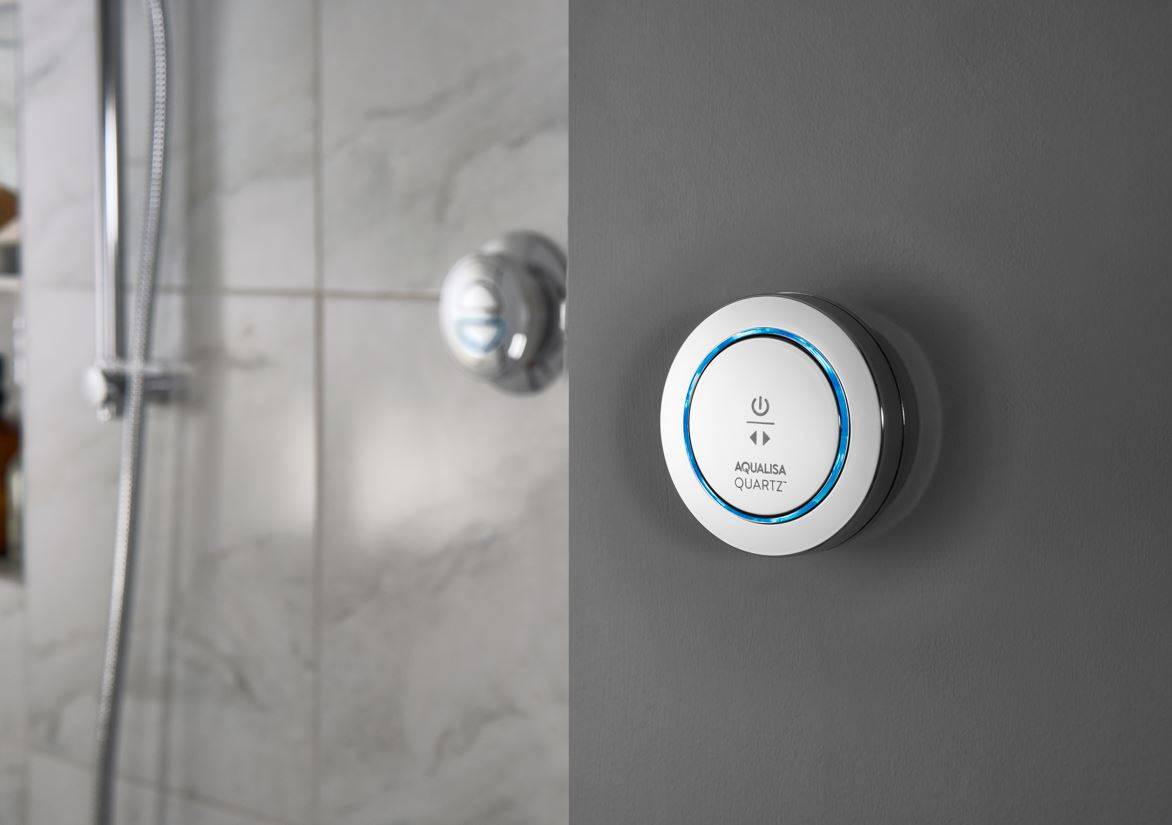 Quartz Classic Smart Shower And Bath Secondary Start/Stop Control Aqualisa Products Ltd NBS