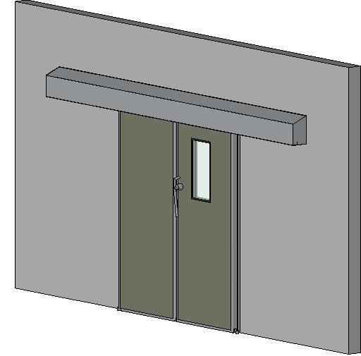 Hermetically Sealing Bi Parting Sliding Door