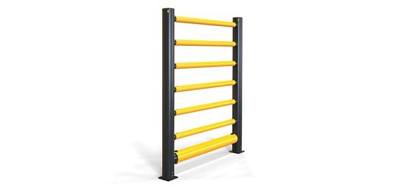 iFlex High Level Single Traffic Barrier+ 6 Rails