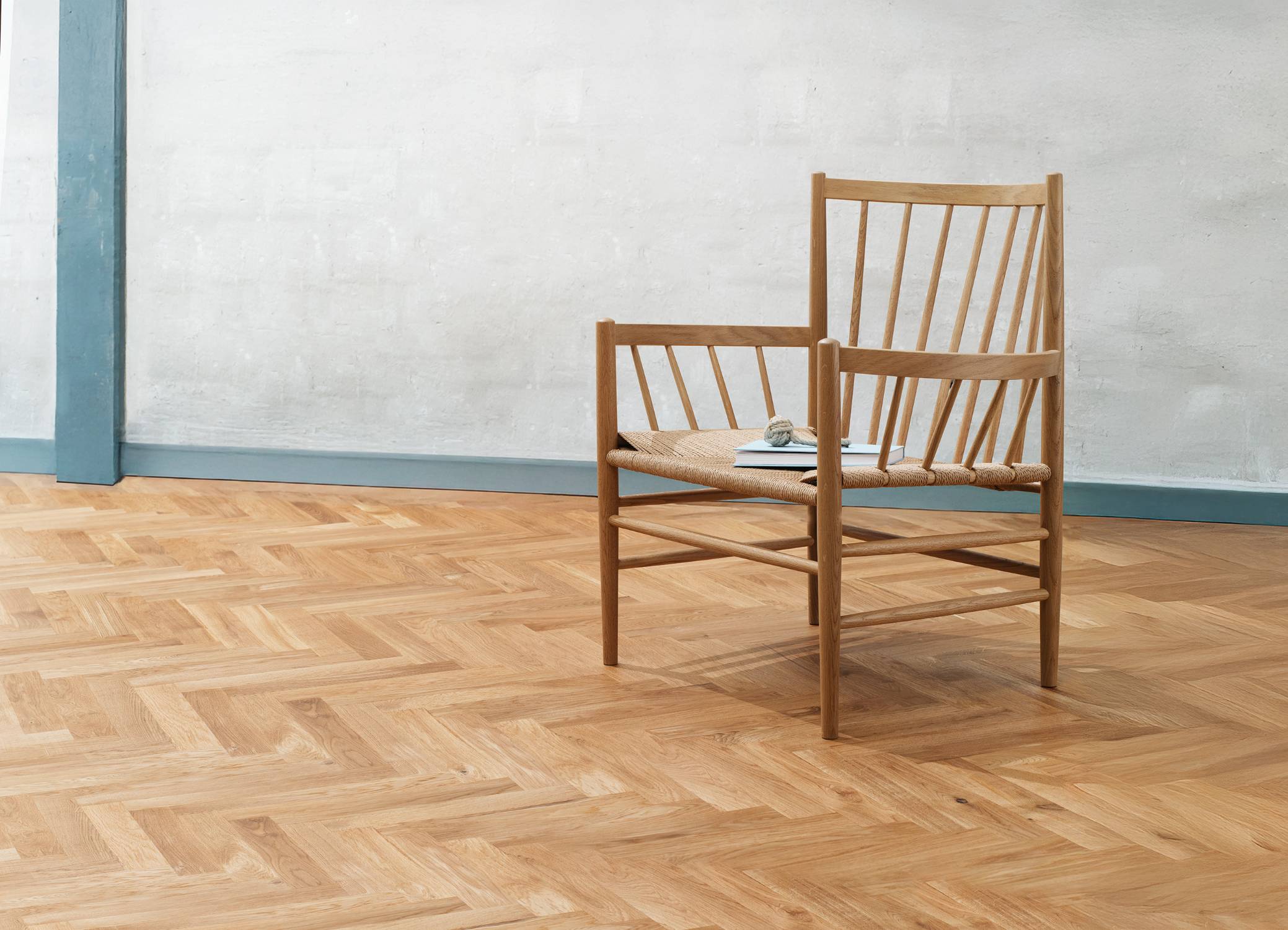 16 mm Solid Oak Herringbone flooring