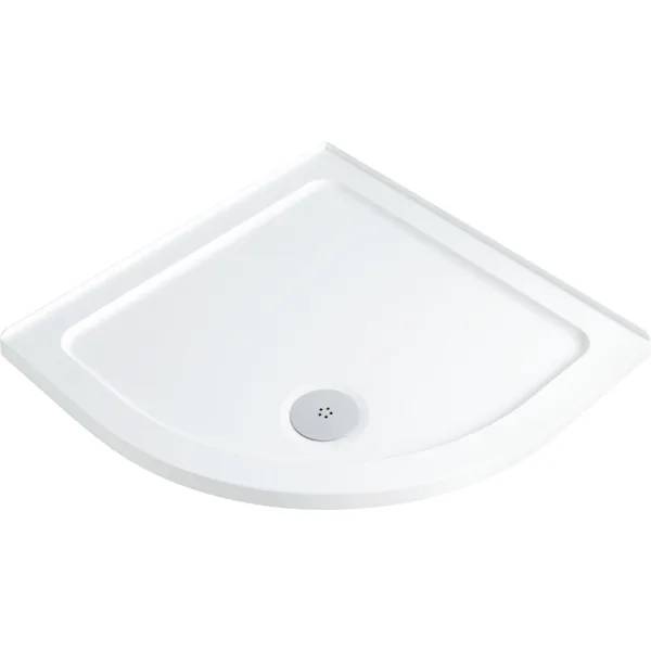 Twyford Quadrant Shower Tray With Upstand