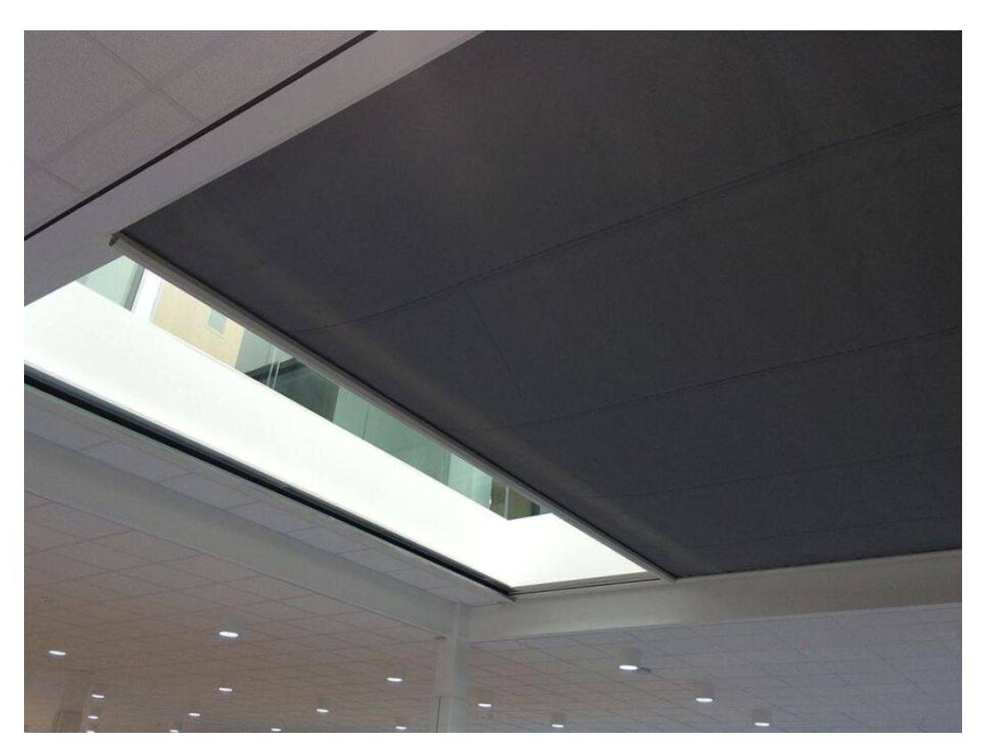 A1S Flameshield Horizontal Fire Curtain - Fire Curtain