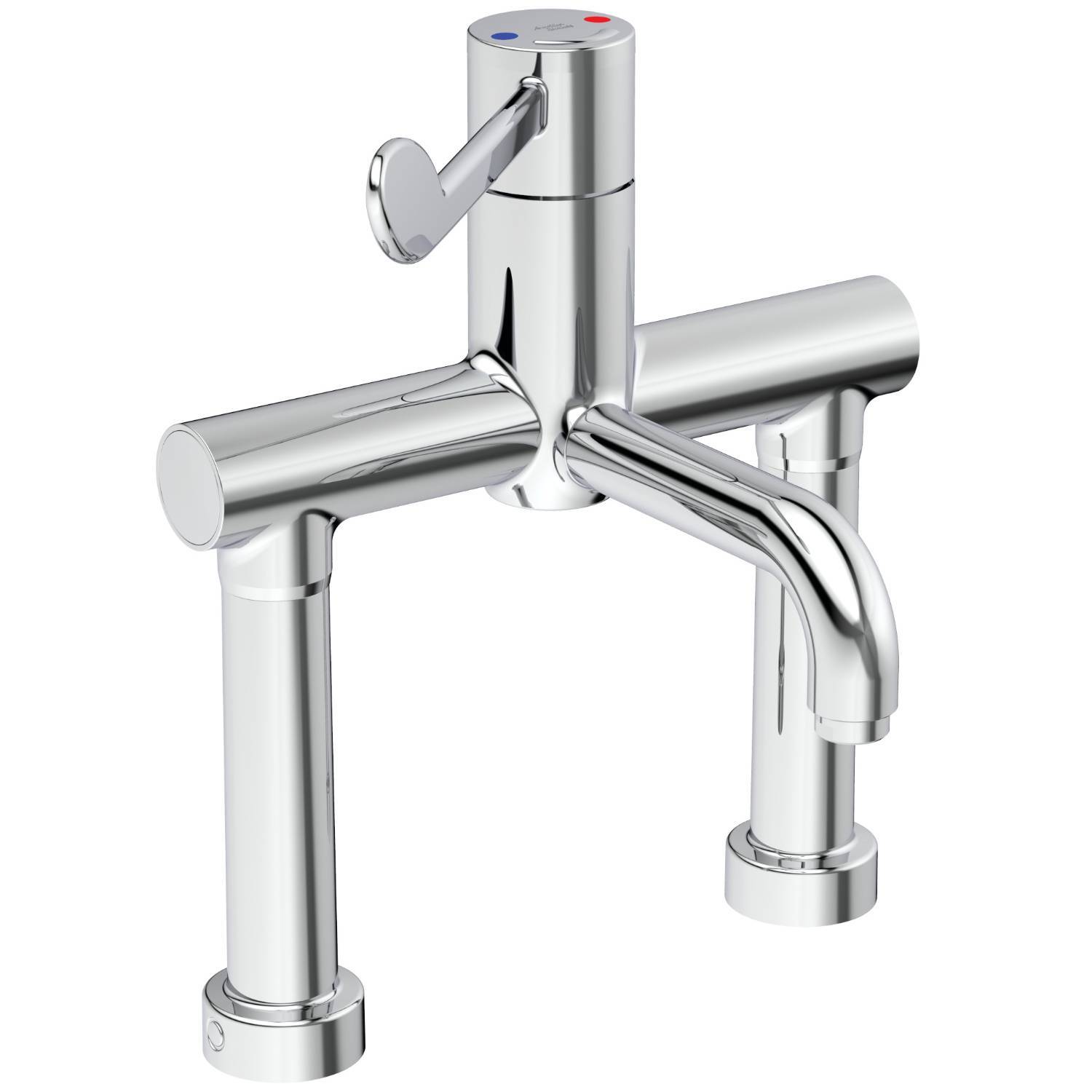 Markwik 21+ Comfort SQ Deck Mounted Mixer With Detachable Spout – Non-Thermostatic (PBV) - Tap