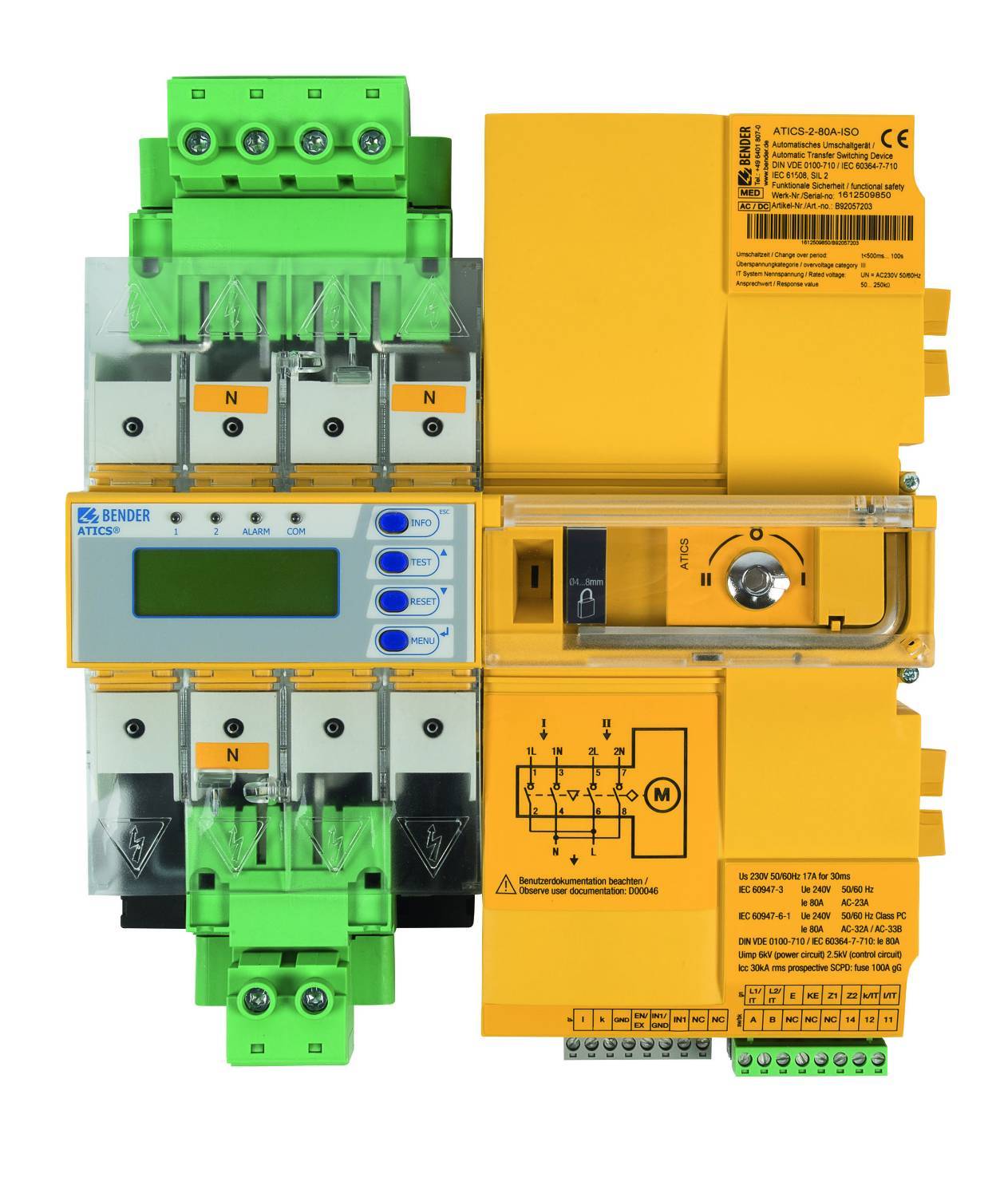 ATICS® Medical IT System Automatic Changeover 