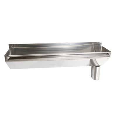 Stainless Steel Scrub-Up Trough