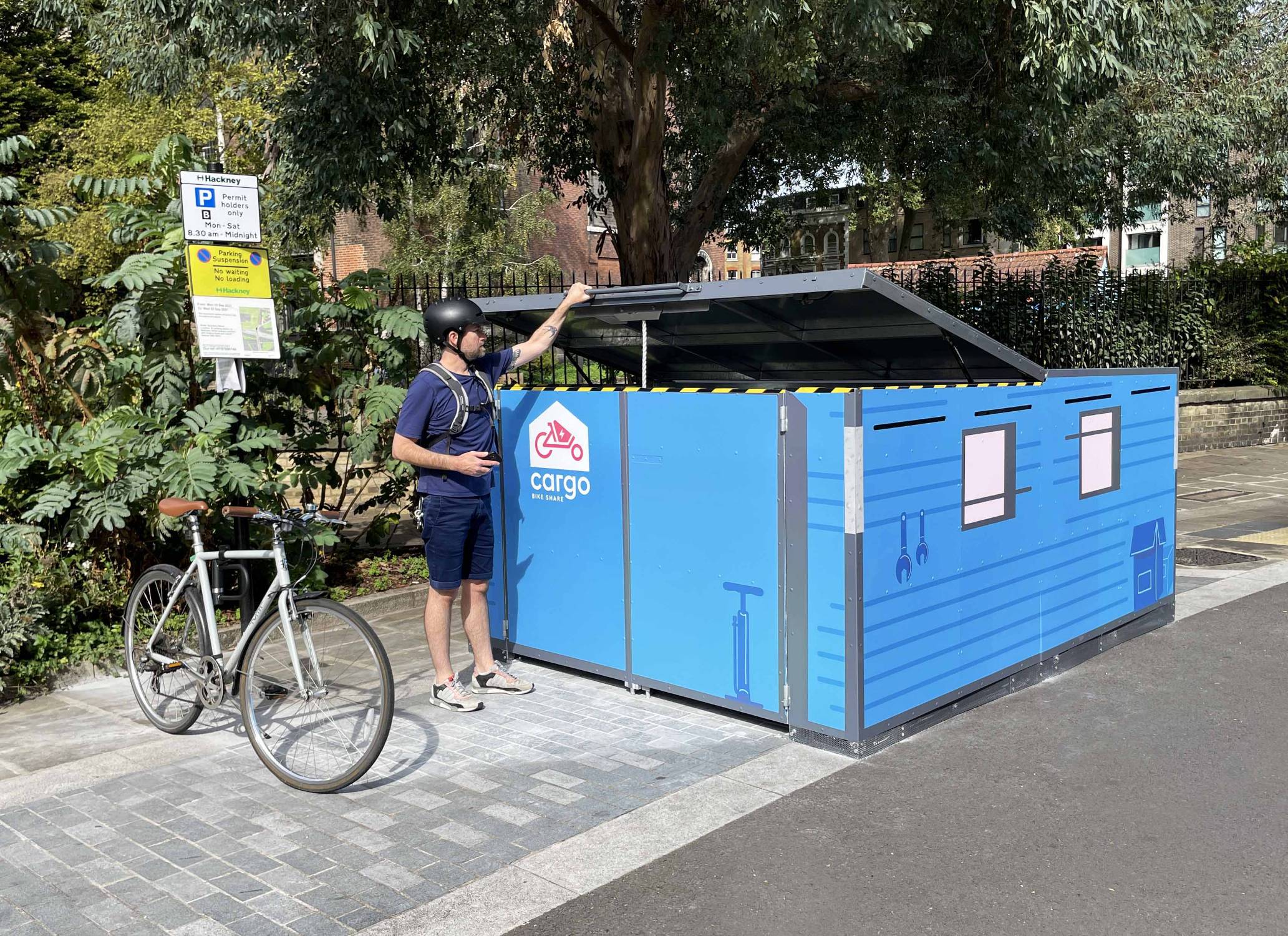 FalcoCargoBox Cargo Bike Locker - Secure cargo and cycle store