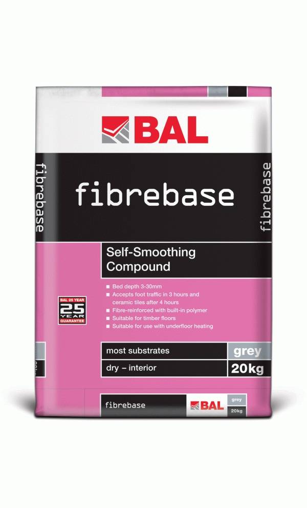 Fibrebase - Self-smoothing compound