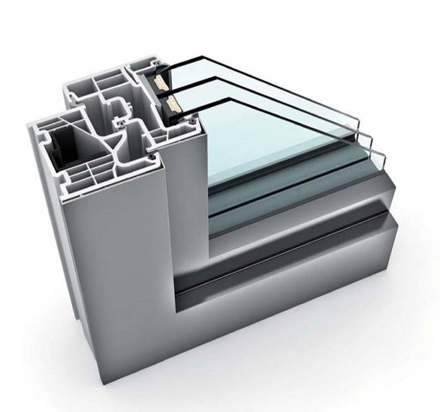 KF 310 UPVC/ Aluminium Window