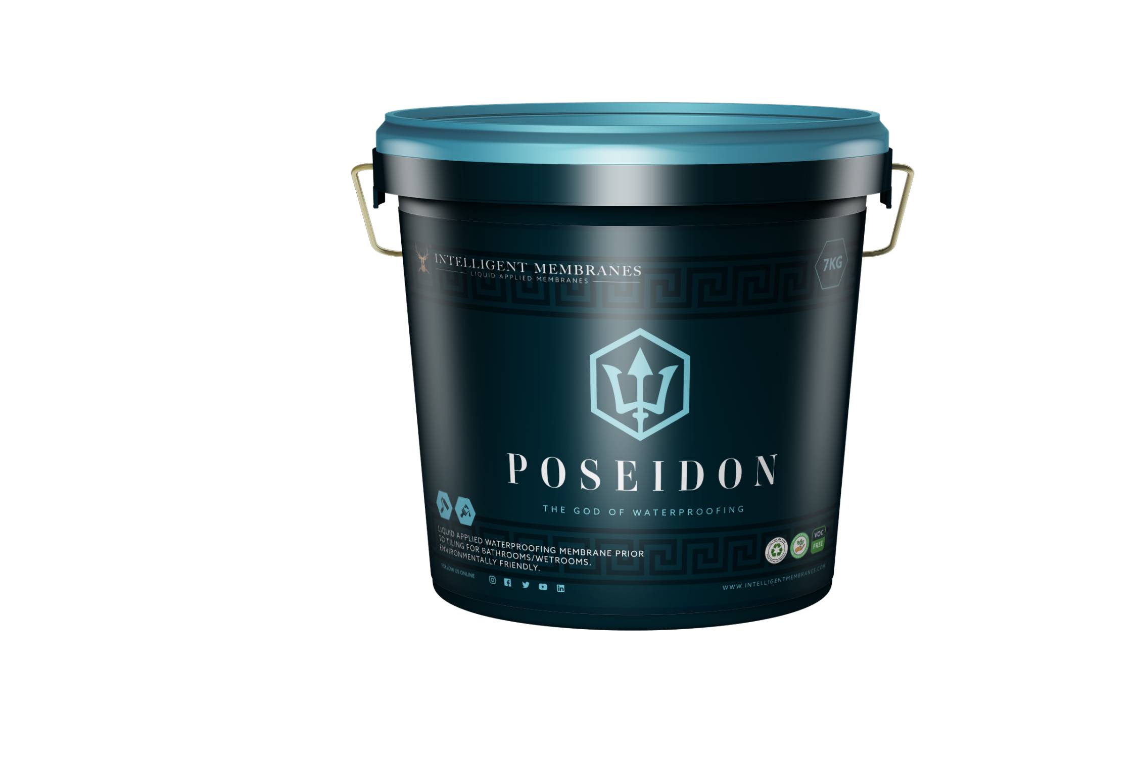 Poseidon - Polymer Based Waterproof Coating  - Liquid Applied Waterproof Coating