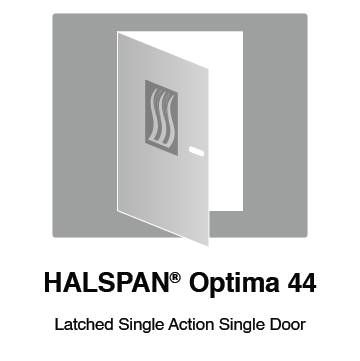 HALSPAN® Optima 44 mm Internal Fire Rated Door Blank - Latched Single Acting Single Doors