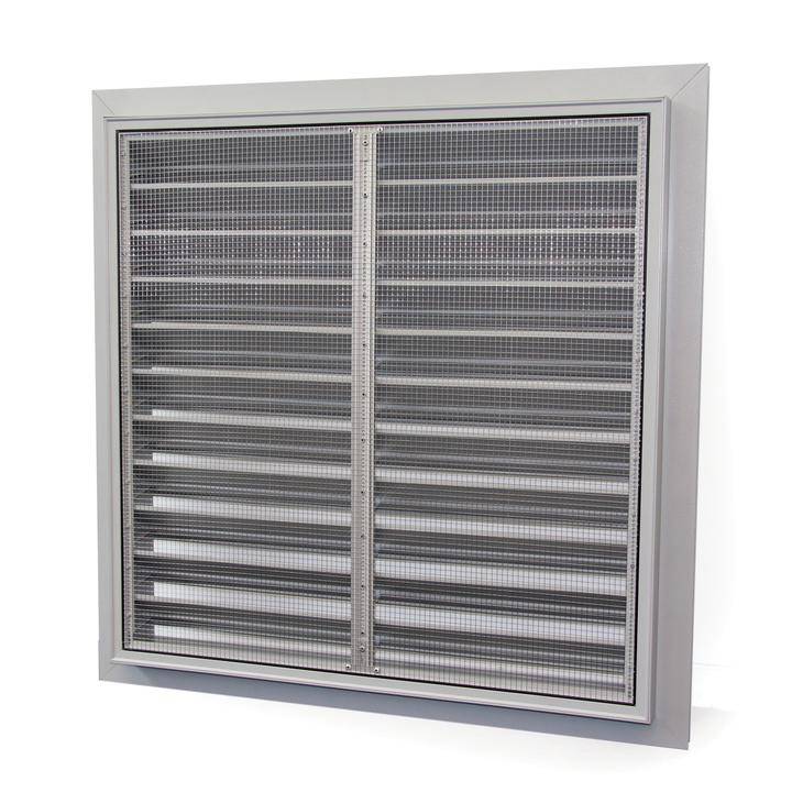 Aluminium Louvre Grille 483