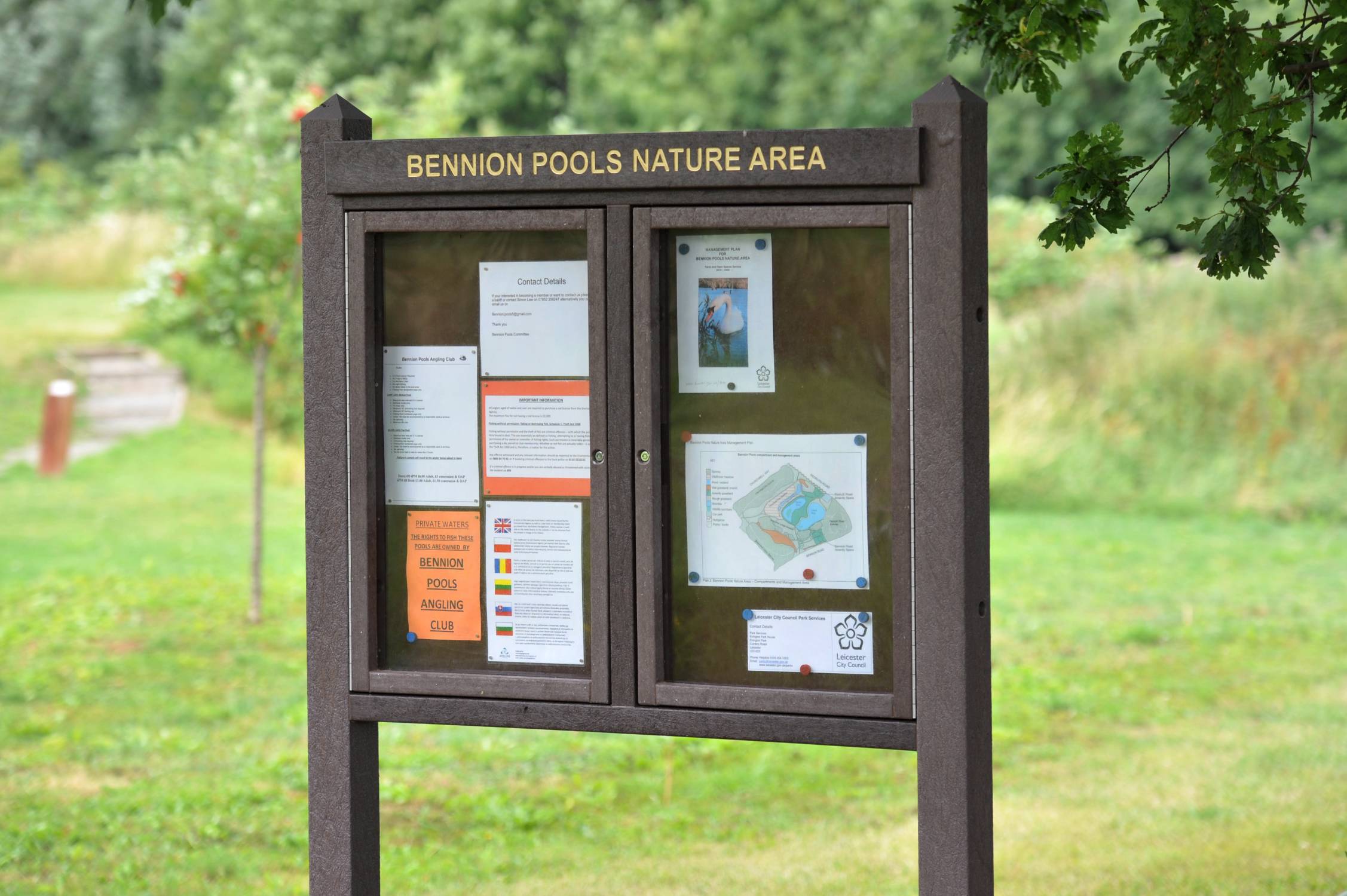 Recycled Plastic Somerby Notice Board