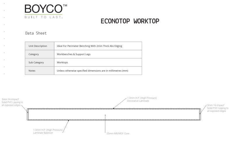 Workbenches / Worktops