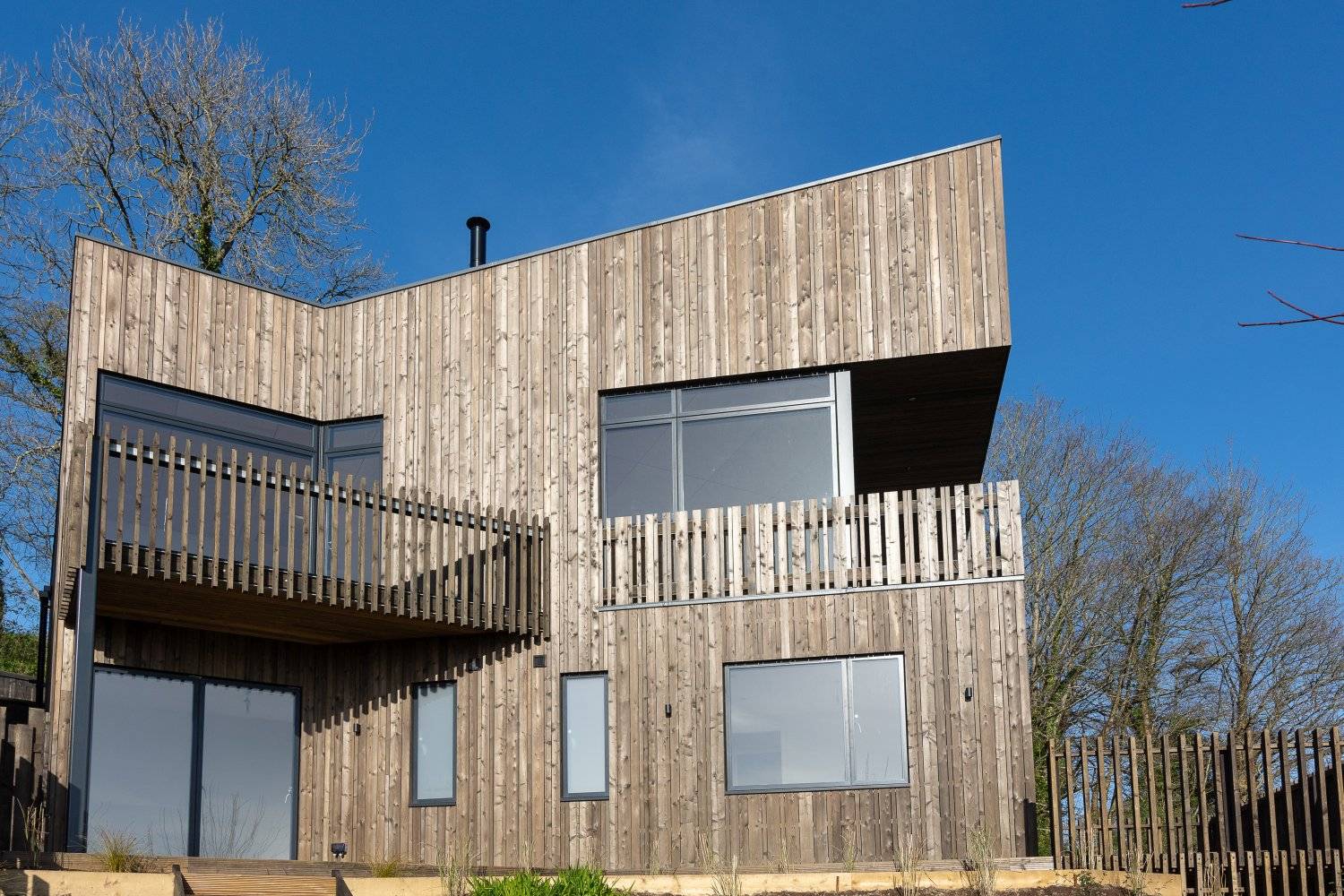 Siberian Larch Timber Cladding Heartwood Selected SertiWOOD®