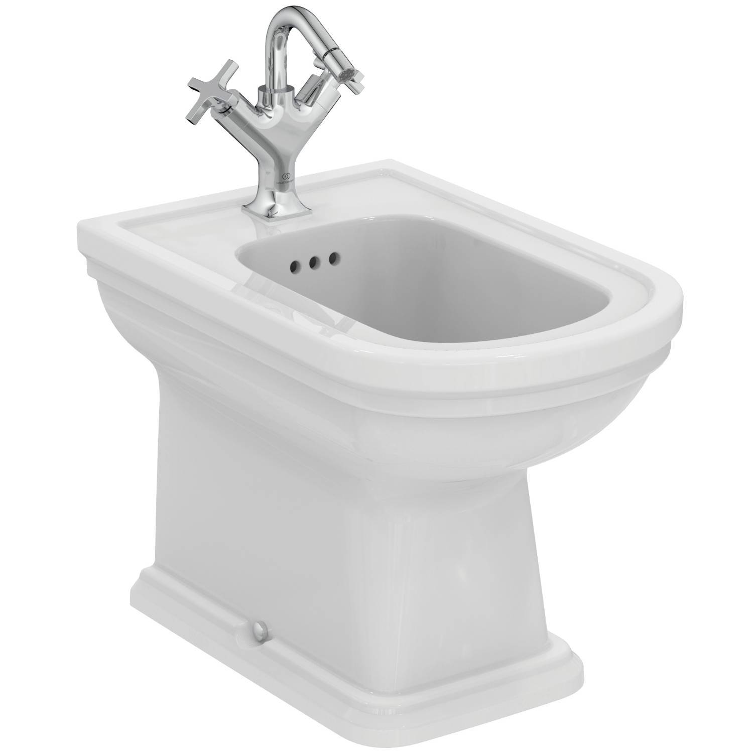 Ideal Standard Calla back to wall bidet, 1 taphole 