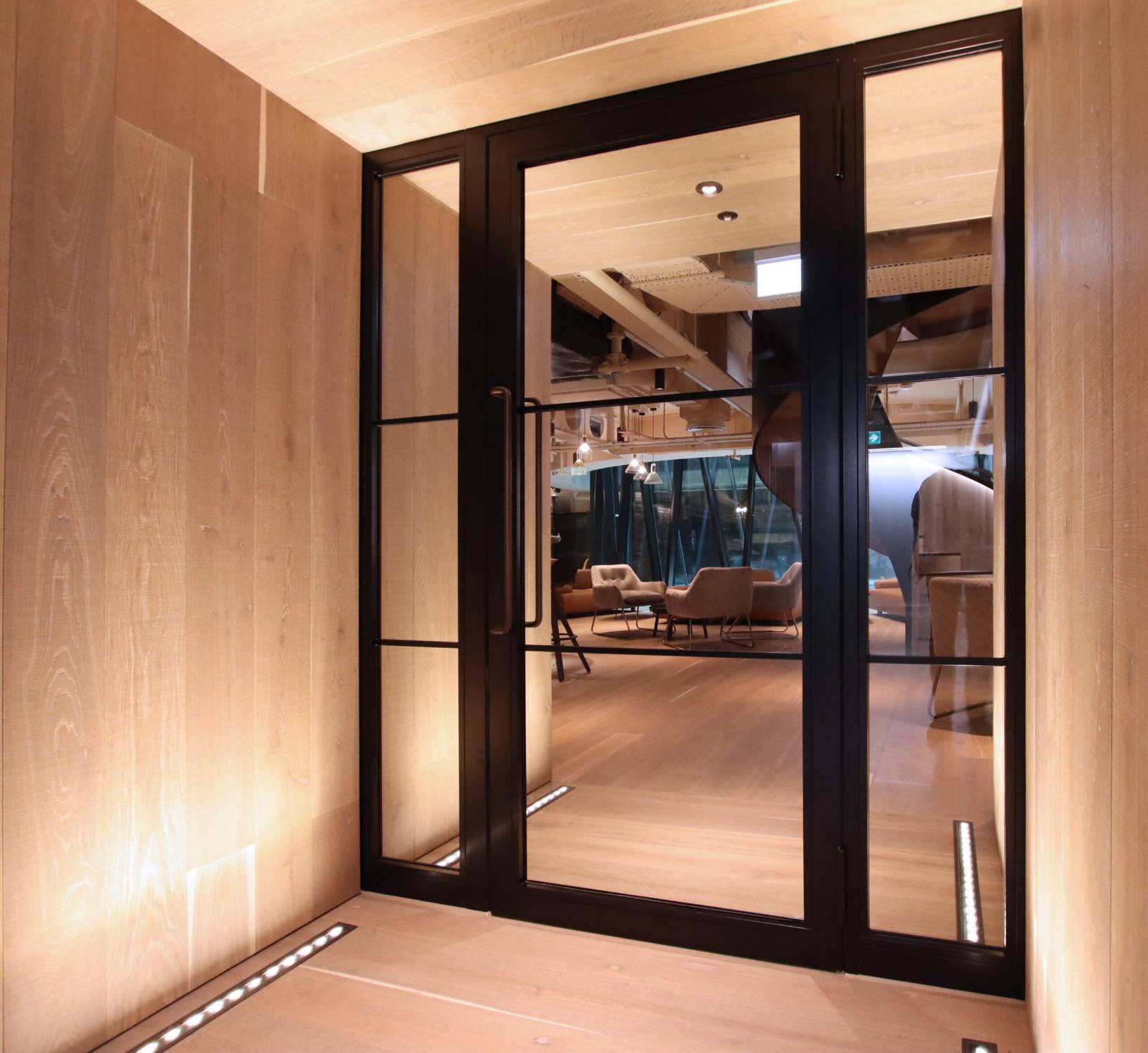 EI30/0 or EI60/0 Technishield 50 Rebated Fire-rated Single Glazed Door