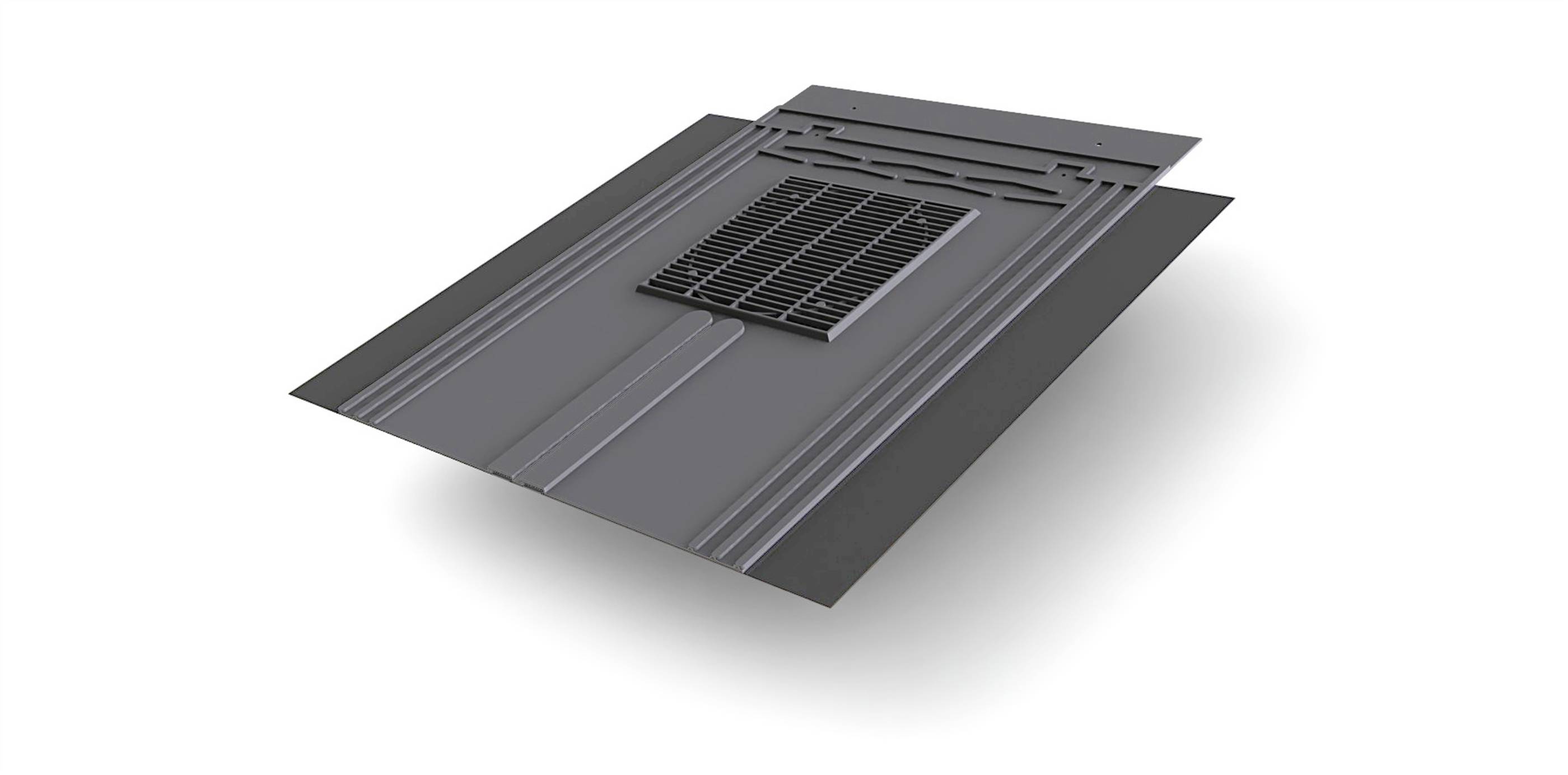 Glidevale Protect Universal In-line® Slate Ventilator - Roof Slate Vent