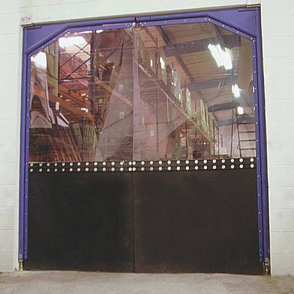 Flexible Leaf Crash Doors