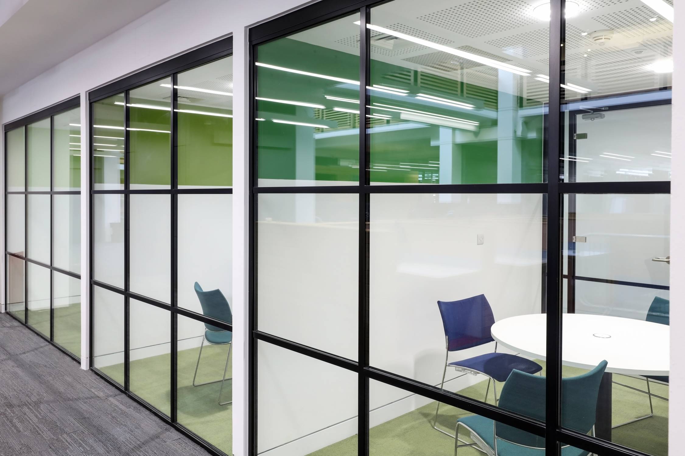 Polar 54 Slimline Double Glazed with Kross Glaze Komfort Partitioning