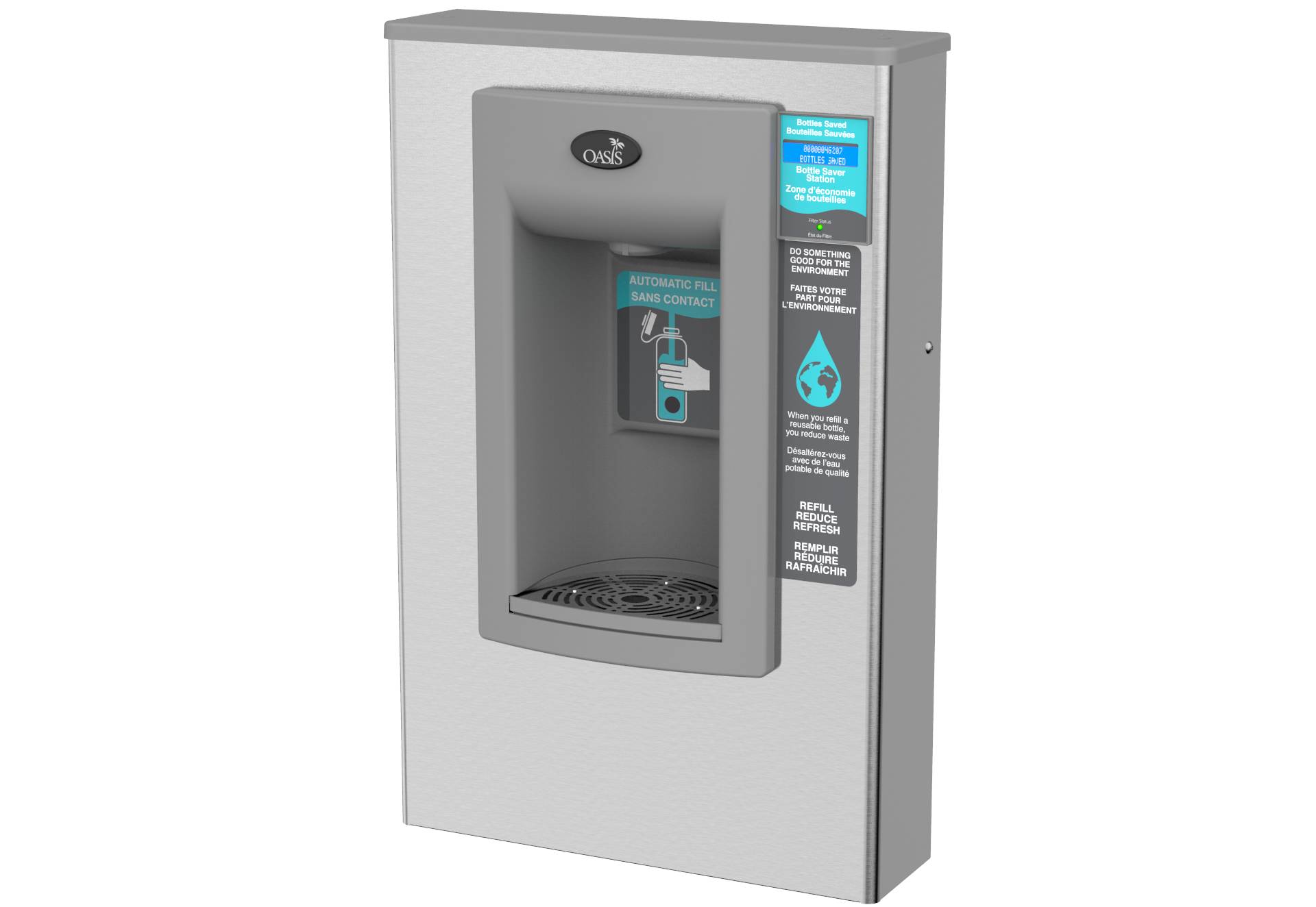 PWSMEBFY Hands-Free Wall Mounted Bottle Filler