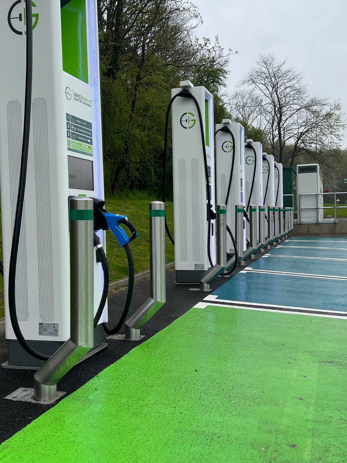 ASF Electric Car Charging Protection Posts