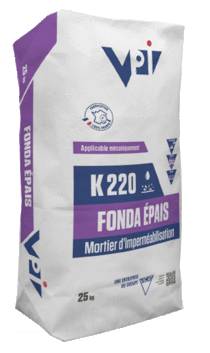 K220 FONDA ÉPAIS - Waterproofing Mortar