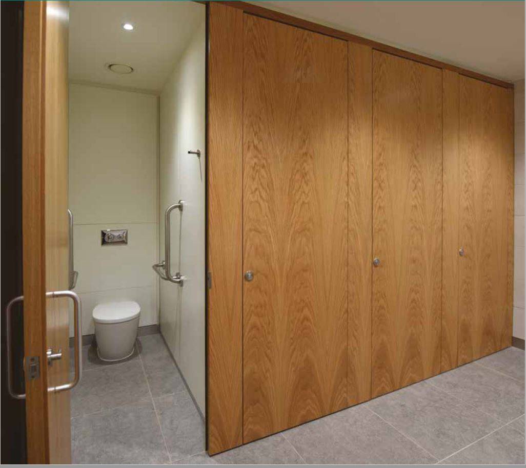 Flush44 HPL (Flush Fronted) WC Cubicles - Cubicle