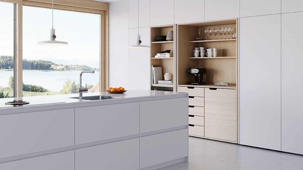 Concepta III 25 Pull (Pivot Sliding Furniture Hardware) - Pivot Door