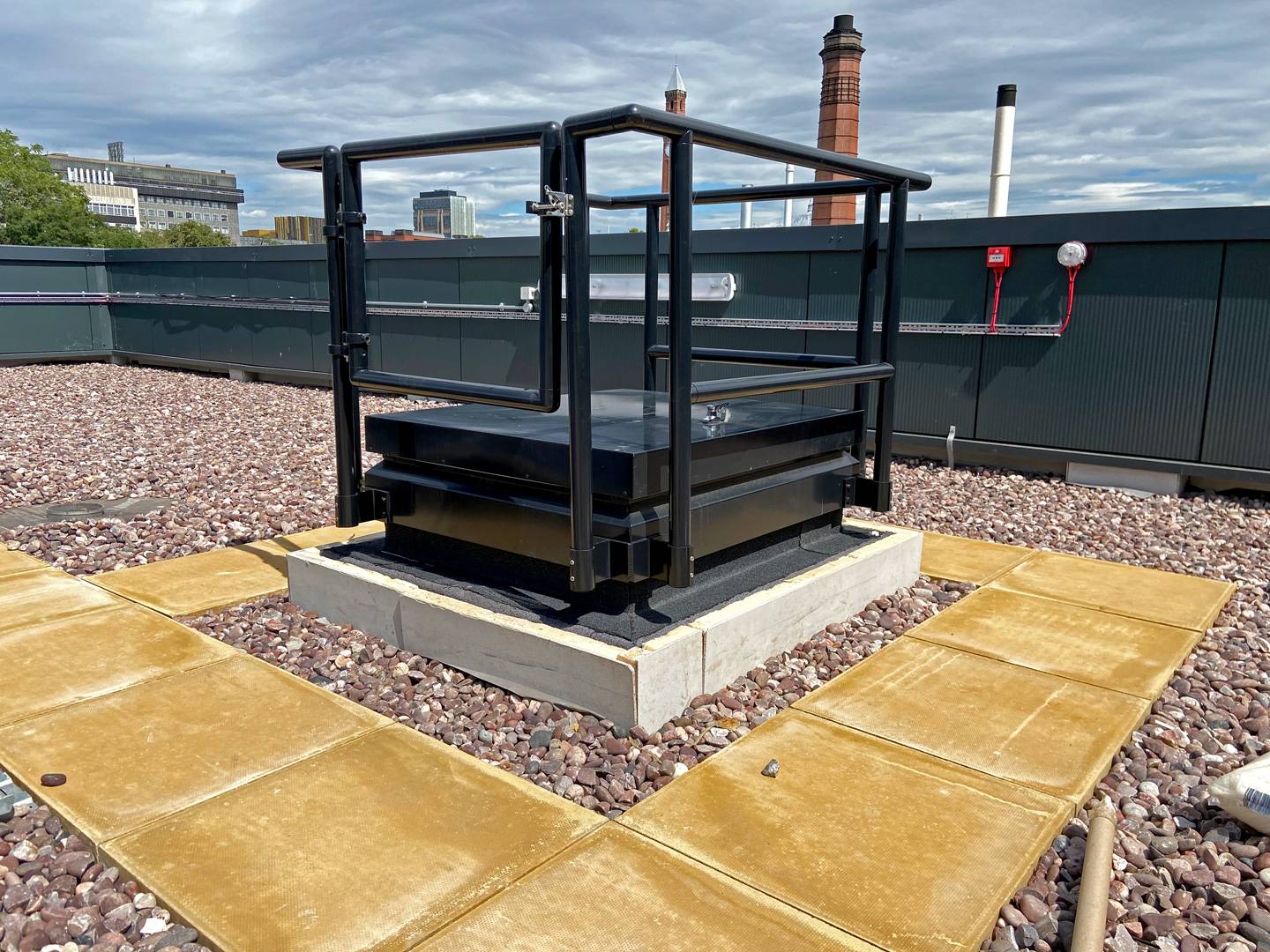 SureGuard - Handrail for Roof Hatches - Hatch Handrailing