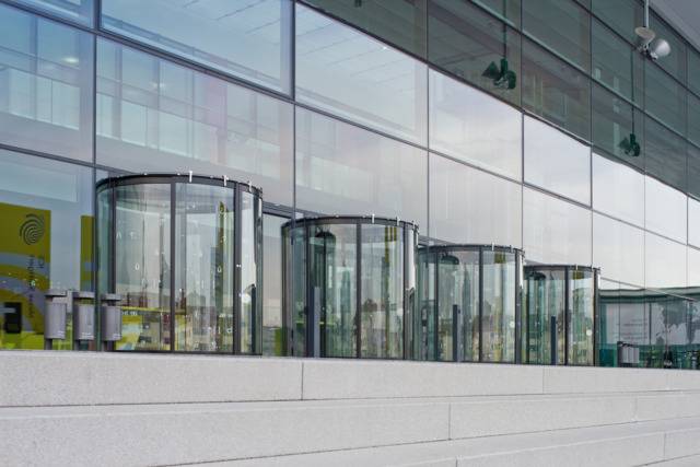 BST Special Line Automatic Curved Sliding Doors