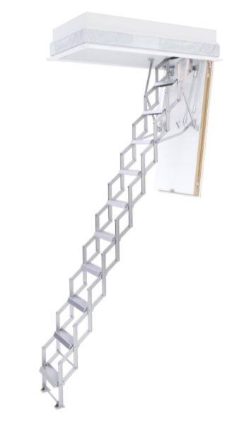 Ecco - Concertina Loft Ladder - Insulated Hatch - Retractable Loft Ladder