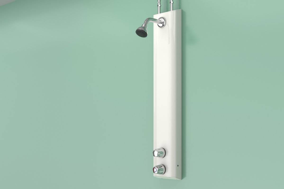 Shower Assembly with Dual Controls and Swivel Head (excl. ILTDU)