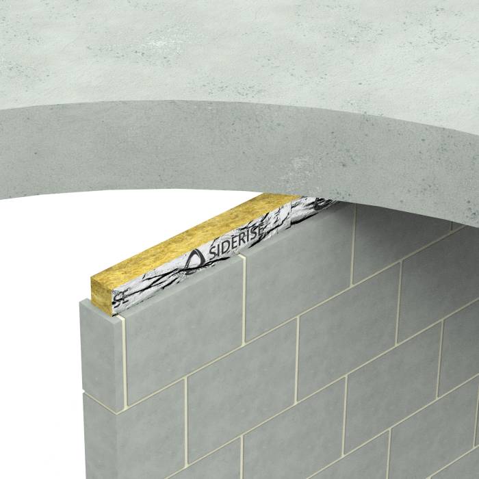 Siderise TW Firestop and Cavity Barrier for Tops of Walls