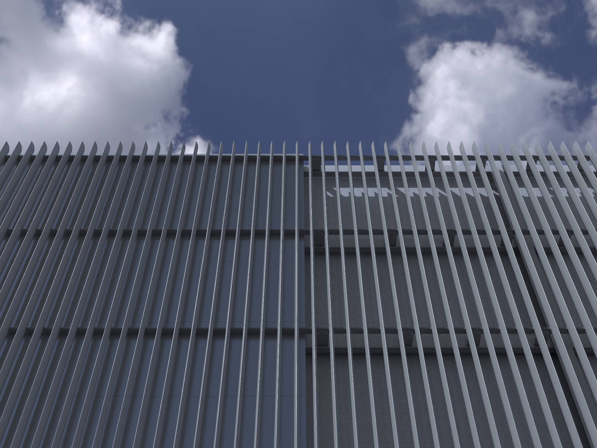 Actua® Fin Façade System - Facade