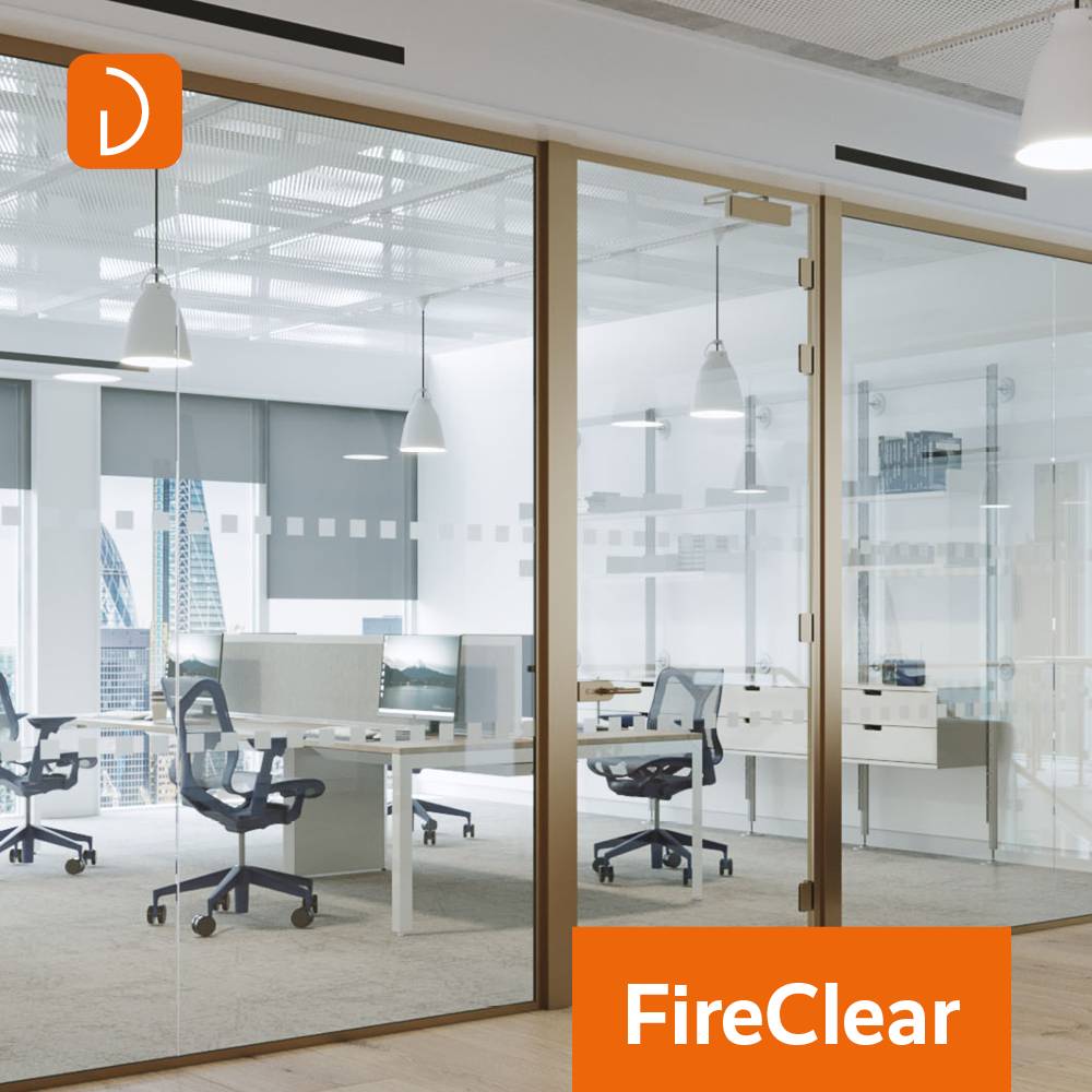 FireClear20  Single Glazed Partition System