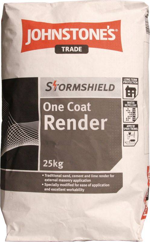 One Coat Render | Johnstone's Trade Paints - a brand of PPG Industries ...