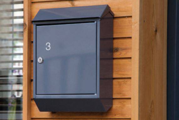 Eurobox Mailbox - Vertical Classic Mailbox  - Internal or External Use Mailbox