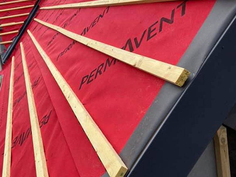 Permavent RED Breathable Roofing Underlay - Vapour Open Roofing Membrane